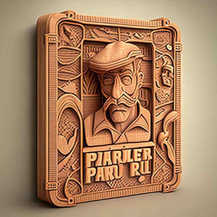3D model The Pink Panther Passport to Peril game (STL)